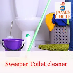 Sweeper Toilet cleaner Mr. Rahul Dev Roy in New Barrackpore